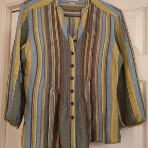 Van Huesen Studio linen mix shirt